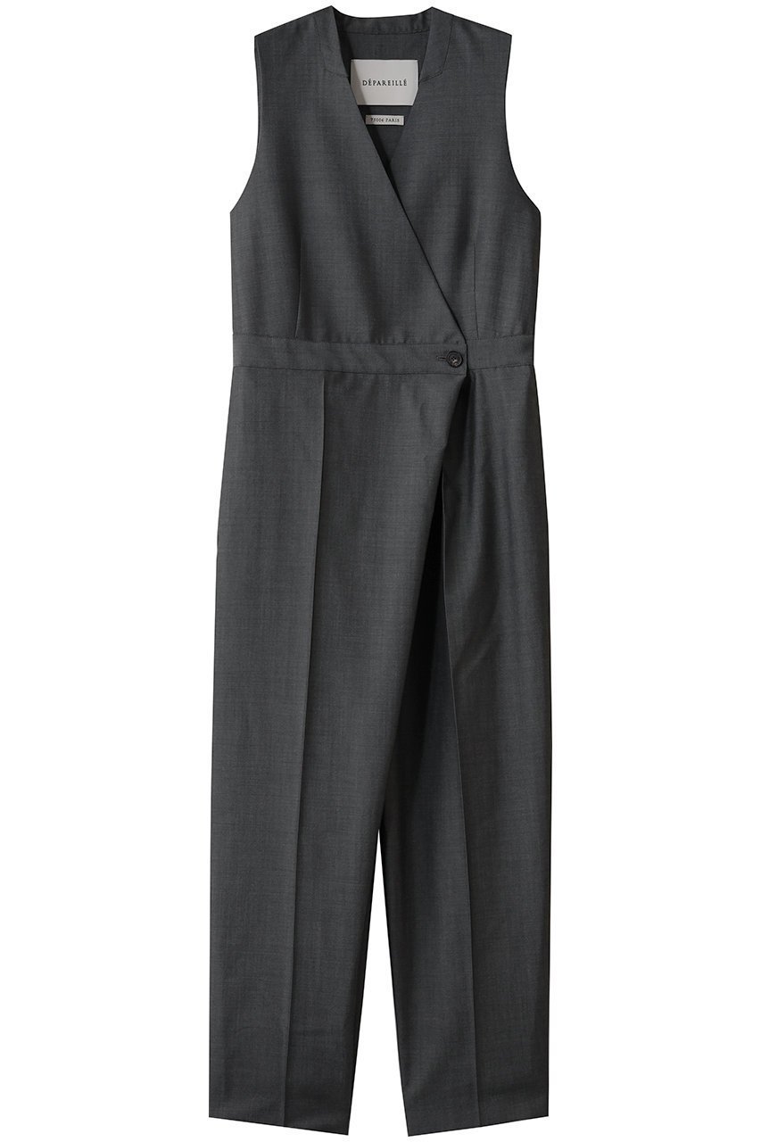 【デパリエ/DEPAREILLE】のモヘアポプリンコンビネゾン 人気、トレンドファッション・服の通販 founy(ファニー) ファッション Fashion レディースファッション Fashion for Women パンツ Pants & Trousers インナー Innerwear コンビネゾン Jumpsuit, All-in-One ノースリーブ Sleeveless, No-Sleeve ラップ Wrap, Wrap Design ロング Long, Long-Length エレガント 上品 Elegant 新作・新入荷 New Arrivals / New In other-1|ID: prp329100004762868 ipo3291000000034472860