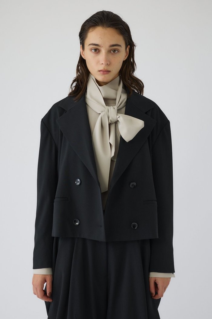 【リムアーク/RIM.ARK】の【11/7 10:00販売開始】Double breasted short JK/ジャケット インテリア・キッズ・メンズ・レディースファッション・服の通販 founy(ファニー) https://founy.com/ ファッション Fashion レディースファッション Fashion for Women アウター Coat / Outerwear Collection レディースジャケット・軽アウター Jackets コンパクト Compact, Small Size ショート Short, Short Length ジャケット Jacket, Outerwear セットアップ Set-Up, Coordinated Outfit ダブル Double, Double-Breasted バランス Balance, Style Balance マニッシュ Mannish, Boyish エレガント 上品 Elegant 新作・新入荷 New Arrivals / New In |ID: prp329100004762870 ipo3291000000034472870