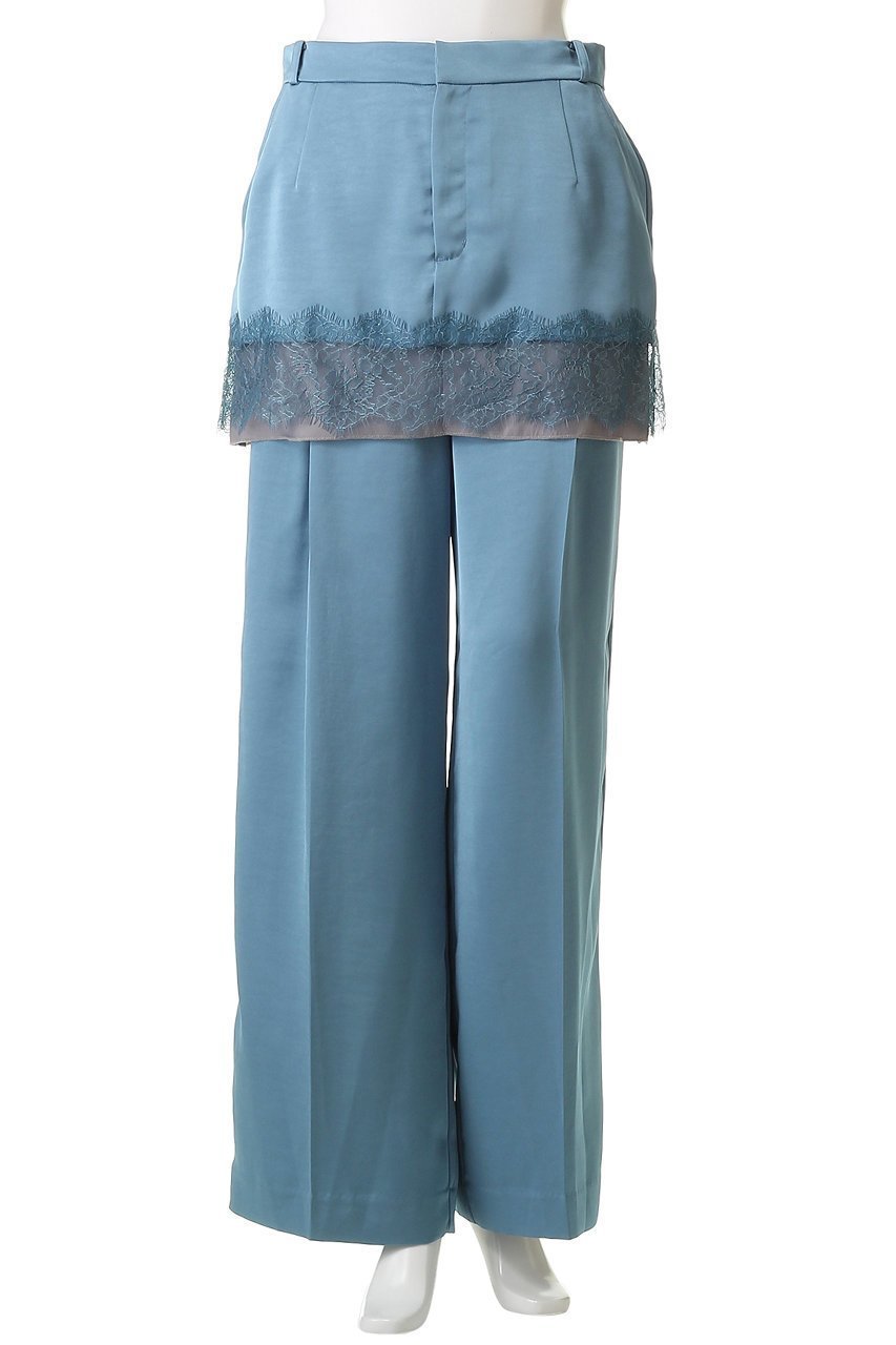 【メゾンスペシャル/MAISON SPECIAL】のSatin Skirt Pants/サテンスカートパンツ 人気、トレンドファッション・服の通販 founy(ファニー) ファッション Fashion レディースファッション Fashion for Women スカート Skirts パンツ Pants & Trousers サテン Satin, Glossy Fabric フェミニン Feminine, Girly レース Lace, Lace Fabric 新作・新入荷 New Arrivals / New In other-2|ID: prp329100004762873 ipo3291000000034472893