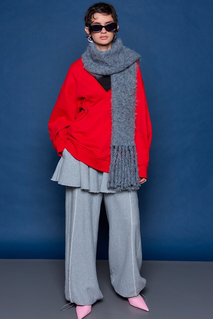 【メゾンスペシャル/MAISON SPECIAL】のV-neck Cocoon Sleeve Tops/Vネックコクーンスリーブトップス 人気、トレンドファッション・服の通販 founy(ファニー) 　ファッション　Fashion　レディースファッション　Fashion for Women　トップス・カットソー　Cut & Sew Tops　シャツ・ブラウス・オフィスカジュアル　Elegant Blouses & Button-Ups　ロングTシャツ・Tシャツ　Longline T-Shirts & Tees　カットソー・ベーシックTシャツ　Cut-and-Sewn Tops / Stretch Tees & Basics　Vネックトップス　V-Neck Tops / V-Cut Neckline Shirts　スリーブ　Sleeve, Long Sleeve / Short Sleeve　ロング　Long, Long-Length　エレガント 上品　Elegant　新作・新入荷　New Arrivals / New In　other-7|ID: prp329100004762875 ipo3291000000034472915