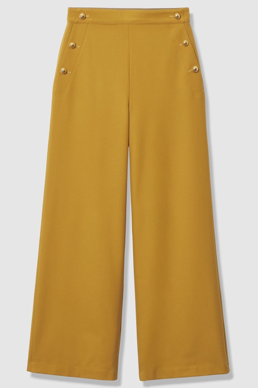 【アルアバイル/allureville】のTR裏起毛マリンパンツ インテリア・キッズ・メンズ・レディースファッション・服の通販 founy(ファニー) ファッション Fashion レディースファッション Fashion for Women パンツ Pants & Trousers カットソー Cut and Sewn Top クラシック Classic, Timeless Style ストレート Straight, Straight Cut リュクス Luxury, Elegant, High-End, Chic 新作・新入荷 New Arrivals / New In イエロー|ID: prp329100004762878 ipo3291000000034495372