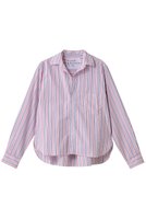 【フランク&アイリーン/Frank&Eileen】のSILVIO イタリアンコットン ピンクストライプシャツ 人気、トレンドファッション・服の通販 founy(ファニー) ファッション Fashion レディースファッション Fashion for Women トップス・カットソー Cut & Sew Tops シャツ・ブラウス・オフィスカジュアル Elegant Blouses & Button-Ups エレガント 上品 Elegant ストライプ Stripe, Striped Pattern スリーブ Sleeve, Long Sleeve / Short Sleeve ロング Long, Long-Length 定番 Standard, Basic Item 新作・新入荷 New Arrivals / New In 無地 Plain, Solid Color |ID:prp329100004762884