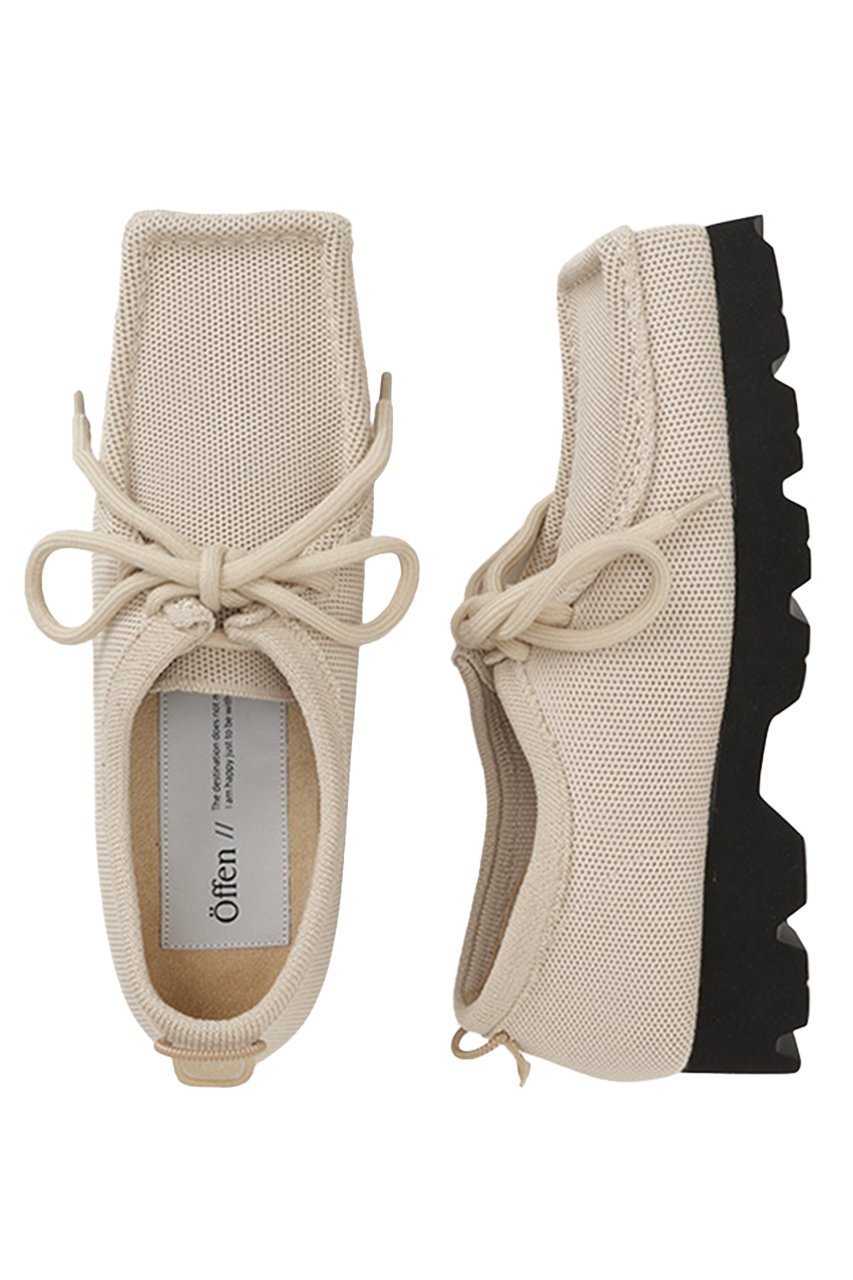 【オッフェン/Offen】のsquare-CUBICA LACE インテリア・キッズ・メンズ・レディースファッション・服の通販 founy(ファニー) 　ファッション　Fashion　レディースファッション　Fashion for Women　おすすめ　Recommended / Our Picks　クッション　Cushion, Throw Pillow　シューズ　Shoes, Footwear　フラット　Flat, Flat Shoes　マニッシュ　Mannish, Boyish　レース　Lace, Lace Fabric　厚底　Platform Shoes　軽量　Lightweight, Ultra Light　BEIGE|ID: prp329100004762892 ipo3291000000036206576