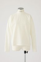 【リムアーク/RIM.ARK】のCurved sleeve high collar tops/トップス 人気、トレンドファッション・服の通販 founy(ファニー) ファッション Fashion レディースファッション Fashion for Women トップス・カットソー Cut & Sew Tops シャツ・ブラウス・オフィスカジュアル Elegant Blouses & Button-Ups シンプル Simple, Minimal スリーブ Sleeve, Long Sleeve / Short Sleeve ハイネック High Neck, Mock Neck バランス Balance, Style Balance モダン Modern, Contemporary ロング Long, Long-Length 定番 Standard, Basic Item |ID:prp329100004762899