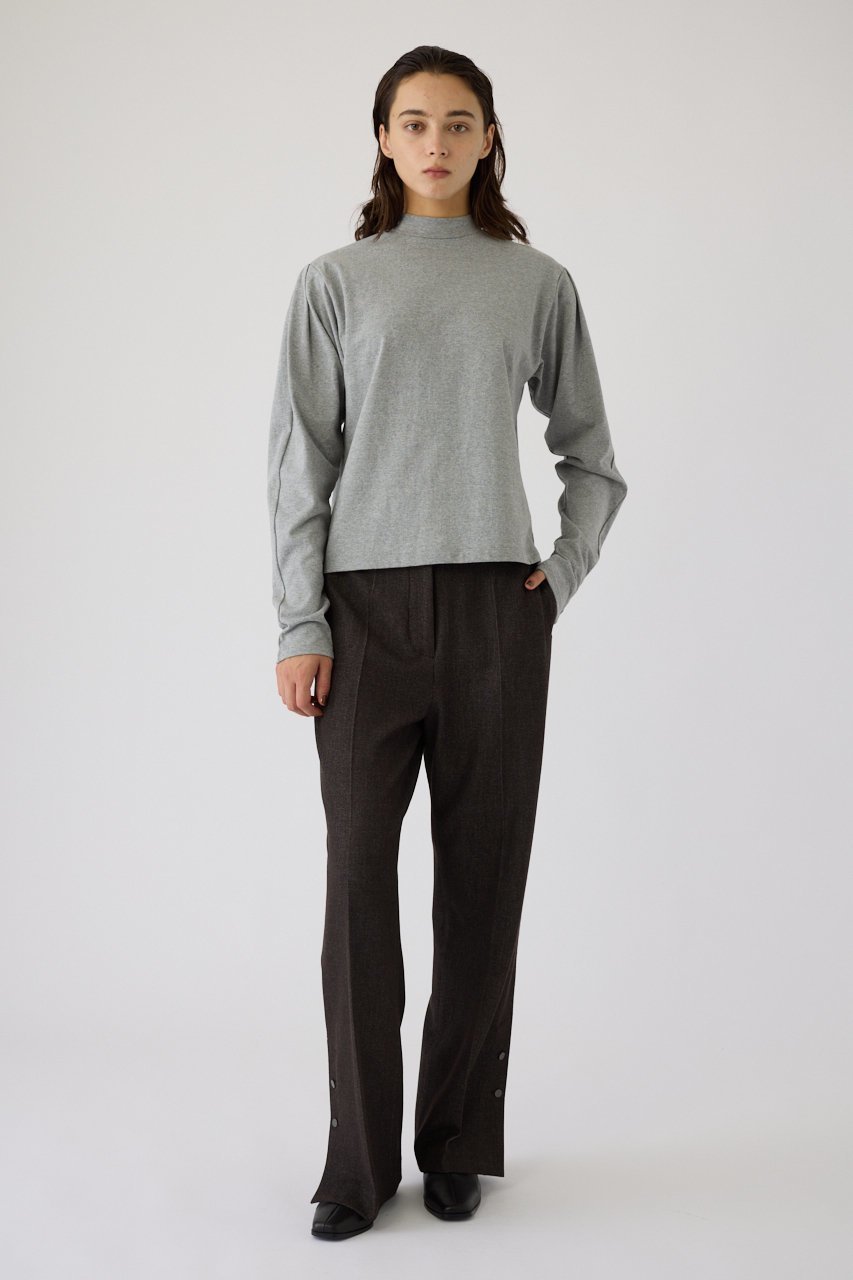 【リムアーク/RIM.ARK】の【11/7 10:00販売開始】Curved sleeve high collar tops/トップス 人気、トレンドファッション・服の通販 founy(ファニー) ファッション Fashion レディースファッション Fashion for Women トップス・カットソー Cut & Sew Tops シャツ・ブラウス・オフィスカジュアル Elegant Blouses & Button-Ups シンプル Simple, Minimal スリーブ Sleeve, Long Sleeve / Short Sleeve ハイネック High Neck, Mock Neck バランス Balance, Style Balance モダン Modern, Contemporary ロング Long, Long-Length 定番 Standard, Basic Item 新作・新入荷 New Arrivals / New In other-2|ID: prp329100004762899 ipo3291000000034473096