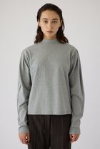 【リムアーク/RIM.ARK】のCurved sleeve high collar tops/トップス グレー|ID: prp329100004762899 ipo3291000000036137109
