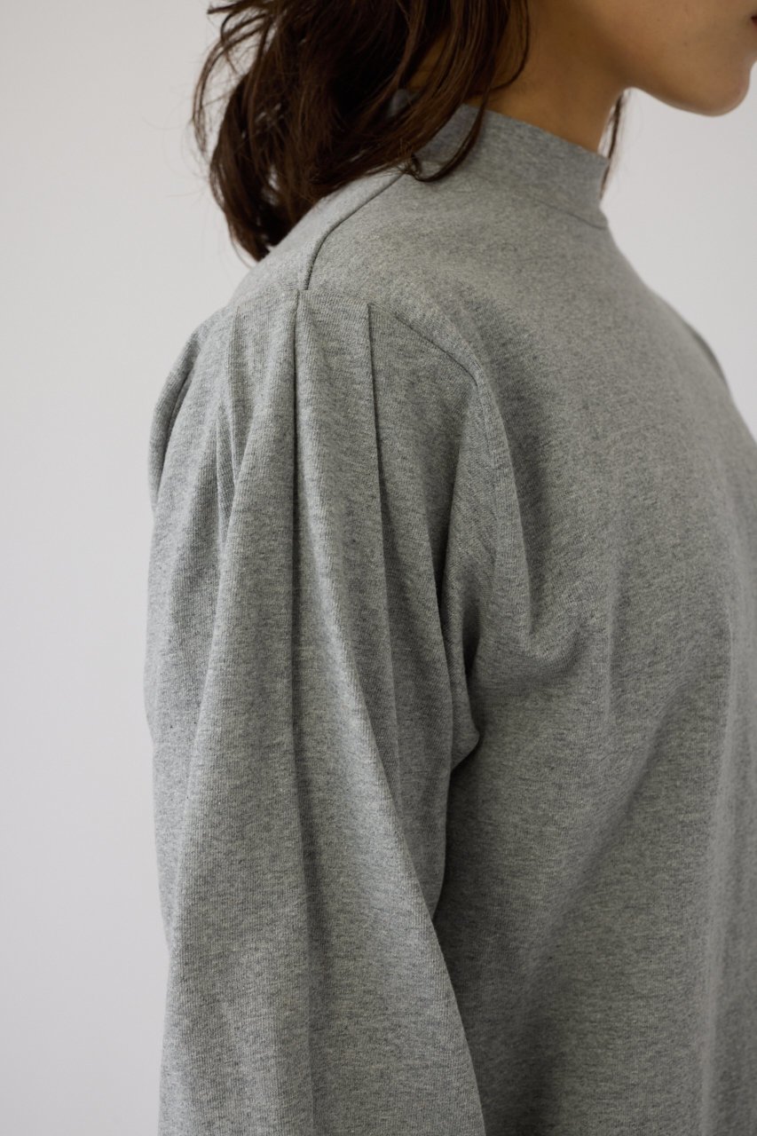 【リムアーク/RIM.ARK】のCurved sleeve high collar tops/トップス 人気、トレンドファッション・服の通販 founy(ファニー) 　ファッション　Fashion　レディースファッション　Fashion for Women　トップス・カットソー　Cut & Sew Tops　シャツ・ブラウス・オフィスカジュアル　Elegant Blouses & Button-Ups　シンプル　Simple, Minimal　スリーブ　Sleeve, Long Sleeve / Short Sleeve　ハイネック　High Neck, Mock Neck　バランス　Balance, Style Balance　モダン　Modern, Contemporary　ロング　Long, Long-Length　定番　Standard, Basic Item　other-7|ID: prp329100004762899 ipo3291000000036137115