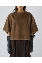 【リムアーク/RIM.ARK】の【11/7 10:00販売開始】Square fur tops/トップス ベージュ|ID:prp329100004762901