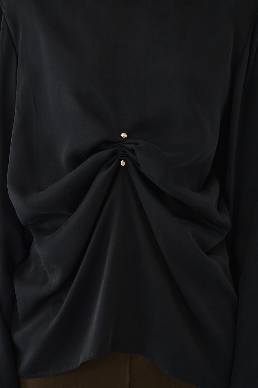 【リムアーク/RIM.ARK】の【11/7 10:00販売開始】Gathered paded tops/トップス 人気、トレンドファッション・服の通販 founy(ファニー) ファッション Fashion レディースファッション Fashion for Women トップス・カットソー Cut & Sew Tops シャツ・ブラウス・オフィスカジュアル Elegant Blouses & Button-Ups インナー Innerwear キュプラ Cupro, Eco Fabric クール Cool, Chic サテン Satin, Glossy Fabric ショルダー Shoulder, Shoulder Strap シンプル Simple, Minimal ジャケット Jacket, Outerwear スラックス Slacks, Dress Pants スリーブ Sleeve, Long Sleeve / Short Sleeve ドレープ Drape, Draping Fabric フロント Front, Front Design ラグジュアリー Luxury, Elegant ロング Long, Long-Length エレガント 上品 Elegant 新作・新入荷 New Arrivals / New In 結婚式 Wedding other-7|ID: prp329100004762902 ipo3291000000034473131