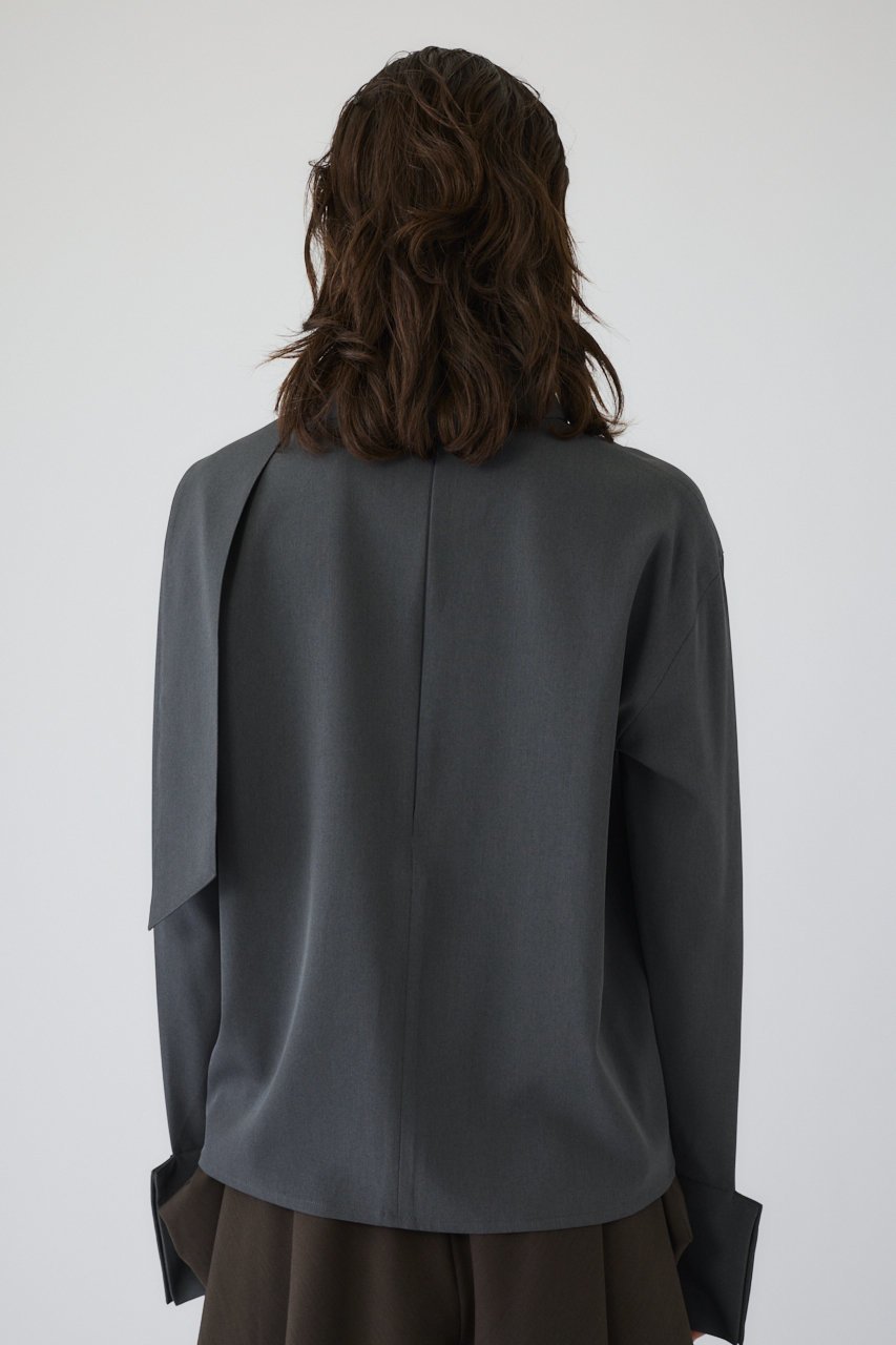 【リムアーク/RIM.ARK】の【11/7 10:00販売開始】Bow tie tops/トップス 人気、トレンドファッション・服の通販 founy(ファニー) ファッション Fashion レディースファッション Fashion for Women トップス・カットソー Cut & Sew Tops シャツ・ブラウス・オフィスカジュアル Elegant Blouses & Button-Ups おすすめ Recommended / Our Picks オケージョン Occasion Wear シャンブレー Chambray, Denim-Like Fabric スカーフ Scarf, Neckwear スタイリッシュ Stylish, Fashionable スリーブ Sleeve, Long Sleeve / Short Sleeve ボウタイ Bow Tie, Neck Bow リボン Ribbon, Bow ロング Long, Long-Length 定番 Standard, Basic Item 新作・新入荷 New Arrivals / New In other-4|ID: prp329100004762903 ipo3291000000034473139