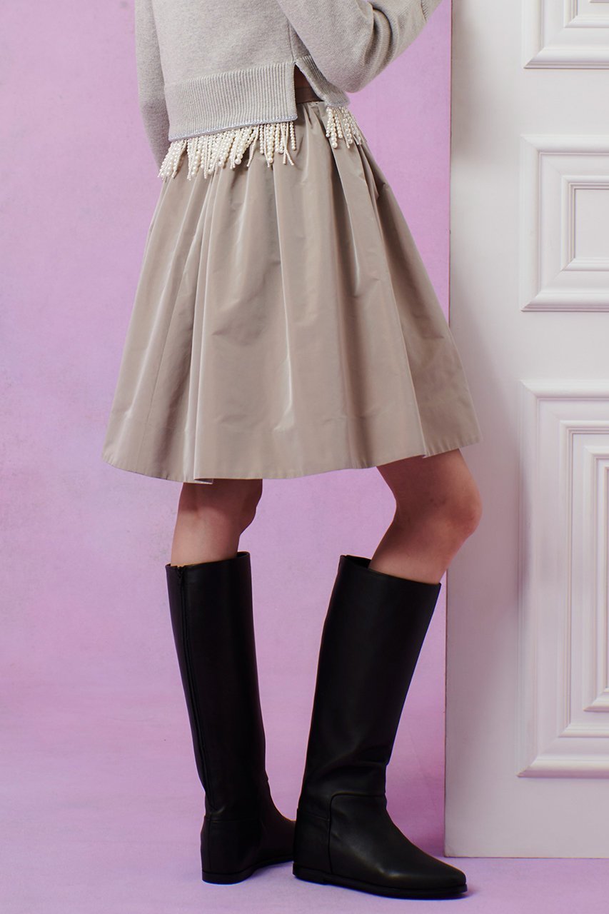 【アルアバイル/allureville】の【LOULOU WILLOUGHBY】タフタギャザースカート 人気、トレンドファッション・服の通販 founy(ファニー) ファッション Fashion レディースファッション Fashion for Women スカート Skirts ミニスカート Mini Skirts 2025年 2025 2025-2026秋冬・A/W Autumn/Winter 2025–26 AW25–26 グログラン Grosgrain, Grosgrain Ribbon タフタ Taffeta, Structured Fabric バランス Balance, Style Balance ミニスカート Mini Skirt, Short Skirt ロング Long, Long-Length エレガント 上品 Elegant A/W・秋冬 Autumn/Winter other-8|ID: prp329100004762904 ipo3291000000034473152