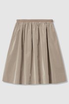 【アルアバイル/allureville】の【LOULOU WILLOUGHBY】タフタギャザースカート グレージュ|ID: prp329100004762904 ipo3291000000036779303