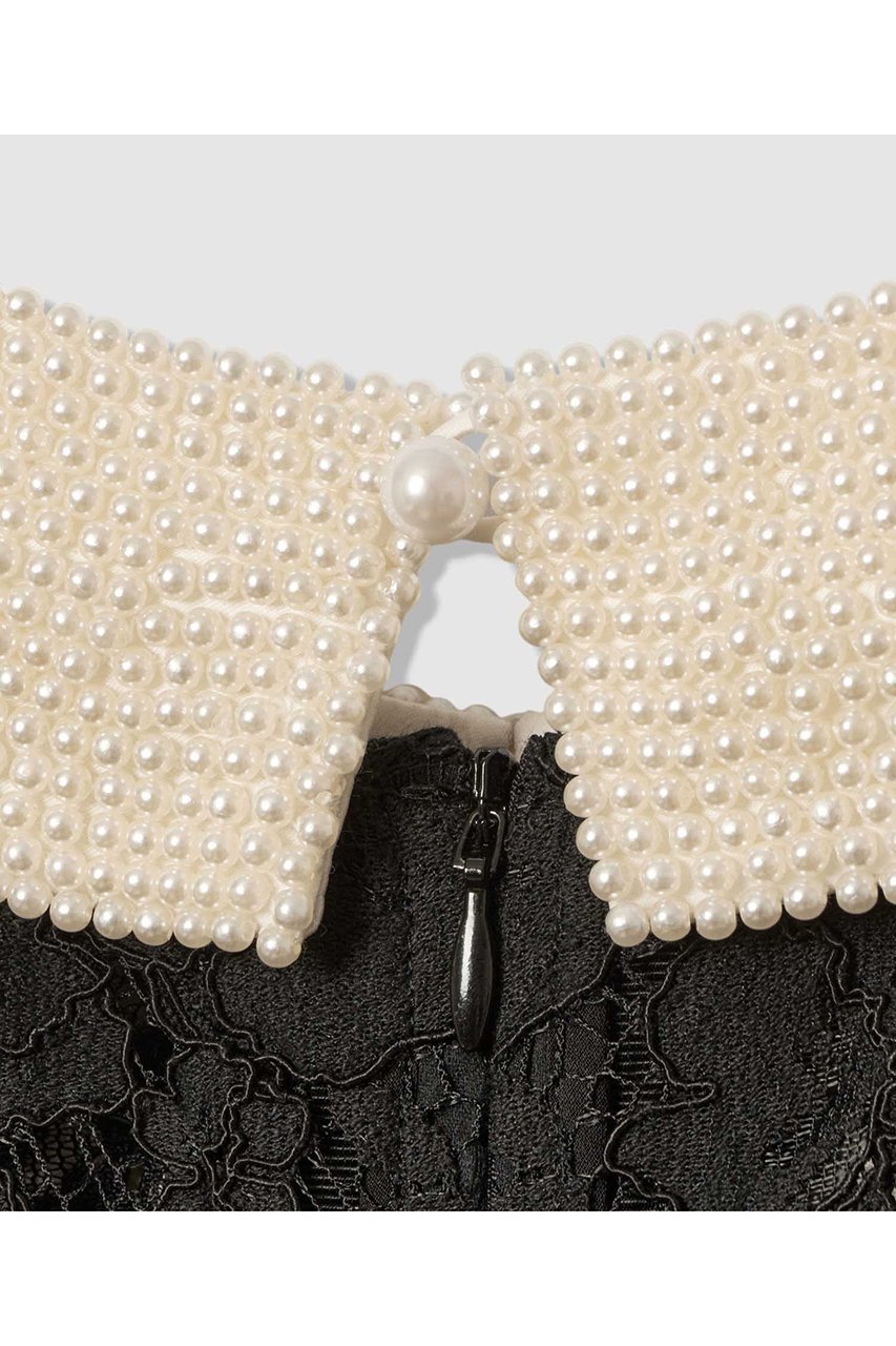 【アルアバイル/allureville】の【LOULOU WILLOUGHBY】パールネックレースワンピース 人気、トレンドファッション・服の通販 founy(ファニー) 　ファッション　Fashion　レディースファッション　Fashion for Women　ワンピース　Dresses　チュニック　Tunic Tops & Dresses　2025年　2025　2025-2026秋冬・A/W　Autumn/Winter 2025–26 AW25–26　エレガント 上品　Elegant　キャミソール　Camisole, Spaghetti Strap Top　ストレート　Straight, Straight Cut　チュニック　Tunic, Long Top　ドレス　Dress, One-Piece　ネックレス　Necklace, Pendant Necklace　パール　Pearl, Pearl Accent　レース　Lace, Lace Fabric　ロング　Long, Long-Length　A/W・秋冬　Autumn/Winter　other-5|ID: prp329100004762905 ipo3291000000034473159