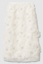 【アルアバイル/allureville】の【LOULOU WILLOUGHBY】オーガンフラワータイトスカート ホワイト|ID: prp329100004762907 ipo3291000000034473173