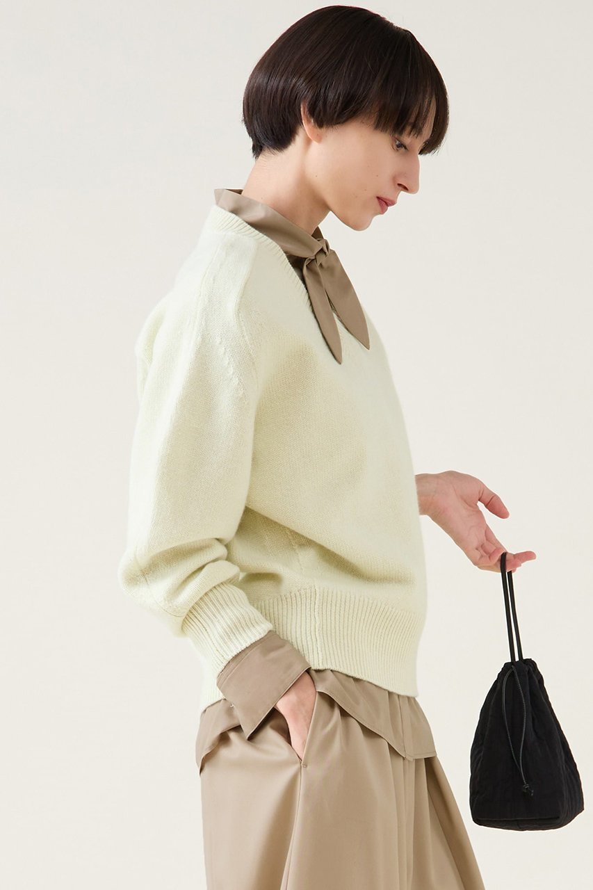 【マルティニーク/martinique】のカシミアミックスVネックプルオーバー 人気、トレンドファッション・服の通販 founy(ファニー) ファッション Fashion レディースファッション Fashion for Women トップス・カットソー Cut & Sew Tops ニット Knit Tops & Sweaters カジュアルプルオーバー・ニットトップス Pullovers & Knit Tops / Casual Pullovers Vネックトップス V-Neck Tops / V-Cut Neckline Shirts 2025年 2025 2025-2026秋冬・A/W Autumn/Winter 2025–26 AW25–26 おすすめ Recommended / Our Picks アクセサリー Fashion Accessories インナー Innerwear シアー Sheer, See-Through ショルダー Shoulder, Shoulder Strap ドロップ Drop Shoulder, Dropped Style ミックス Mix, Mixed Style モダン Modern, Contemporary エレガント 上品 Elegant 冬 Winter / This Winter 定番 Standard, Basic Item A/W・秋冬 Autumn/Winter other-2|ID: prp329100004762909 ipo3291000000034473187