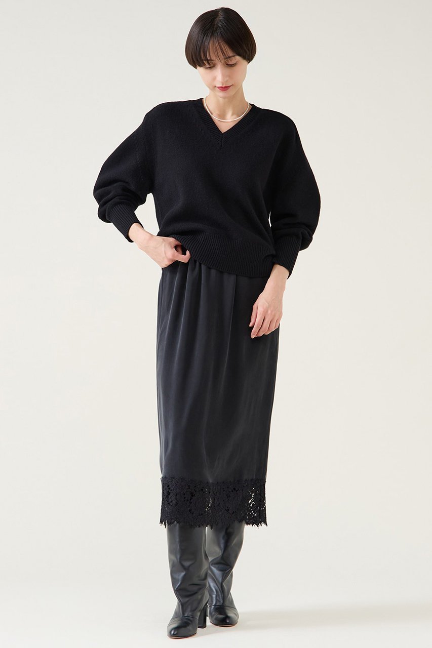 【マルティニーク/martinique】のカシミアミックスVネックプルオーバー 人気、トレンドファッション・服の通販 founy(ファニー) 　ファッション　Fashion　レディースファッション　Fashion for Women　トップス・カットソー　Cut & Sew Tops　ニット　Knit Tops & Sweaters　カジュアルプルオーバー・ニットトップス　Pullovers & Knit Tops / Casual Pullovers　Vネックトップス　V-Neck Tops / V-Cut Neckline Shirts　おすすめ　Recommended / Our Picks　アクセサリー　Fashion Accessories　インナー　Innerwear　シアー　Sheer, See-Through　ショルダー　Shoulder, Shoulder Strap　ドロップ　Drop Shoulder, Dropped Style　ミックス　Mix, Mixed Style　モダン　Modern, Contemporary　エレガント 上品　Elegant　冬　Winter / This Winter　定番　Standard, Basic Item　other-7|ID: prp329100004762909 ipo3291000000036426715