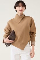 【マルティニーク/martinique】のストレッチウールアシメプルオーバー 人気、トレンドファッション・服の通販 founy(ファニー) ファッション Fashion レディースファッション Fashion for Women トップス・カットソー Cut & Sew Tops ニット Knit Tops & Sweaters カジュアルプルオーバー・ニットトップス Pullovers & Knit Tops / Casual Pullovers 2025年 2025 2025-2026秋冬・A/W Autumn/Winter 2025–26 AW25–26 おすすめ Recommended / Our Picks アシンメトリー Asymmetrical Style スリット Slit, Slit Detail タートルネック Turtleneck, High Neck テクスチャー Texture, Textured Fabric バランス Balance, Style Balance エレガント 上品 Elegant A/W・秋冬 Autumn/Winter thumbnail キャメル|ID: prp329100004762910 ipo3291000000034473194