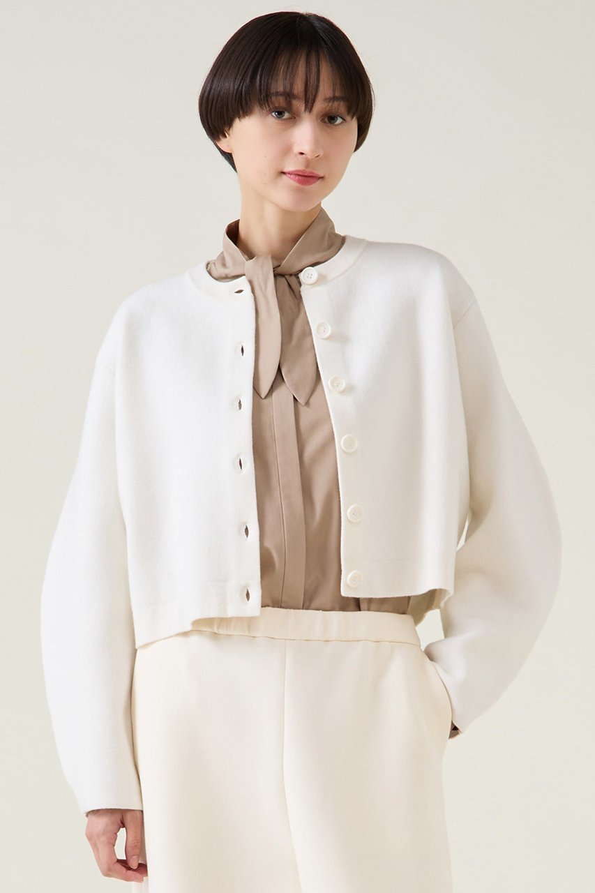 【マルティニーク/martinique】のダブルフェイスニットカーディガン インテリア・キッズ・メンズ・レディースファッション・服の通販 founy(ファニー) ファッション Fashion レディースファッション Fashion for Women トップス・カットソー Cut & Sew Tops ニット Knit Tops & Sweaters カーディガン・羽織り Layered Style Cardigans 2025年 2025 2025-2026秋冬・A/W Autumn/Winter 2025–26 AW25–26 おすすめ Recommended / Our Picks インナー Innerwear カーディガン Cardigan, Knitwear コンパクト Compact, Small Size バランス Balance, Style Balance ロング Long, Long-Length A/W・秋冬 Autumn/Winter ホワイト|ID: prp329100004762911 ipo3291000000034473205