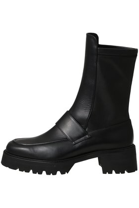 【リュニック エ モア/L'unique et moi】 Jenny II タンクソールストレッチブーツ人気、トレンドファッション・服の通販 founy(ファニー) ファッション Fashion レディースファッション Fashion for Women ショート Short, Short Length ストレッチ Stretch, Stretchy Fabric バランス Balance, Style Balance フィット Fit, Slim Fit フロント Front, Front Design エレガント 上品 Elegant 新作・新入荷 New Arrivals / New In |ID:prp329100004762912