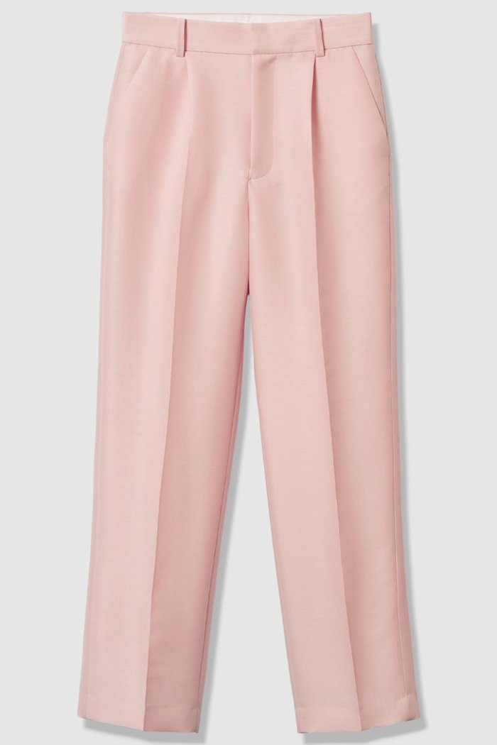 【アルアバイル/allureville】の【LOULOU WILLOUGHBY】シルクウールツイルタックパンツ インテリア・キッズ・メンズ・レディースファッション・服の通販 founy(ファニー) https://founy.com/ ファッション Fashion レディースファッション Fashion for Women パンツ Pants & Trousers 2025年 2025 2025-2026秋冬・A/W Autumn/Winter 2025–26 AW25–26 ウォーム Warm Fabric シルク Silk, 100% Silk シンプル Simple, Minimal センター Center, Center Line A/W・秋冬 Autumn/Winter |ID: prp329100004762913 ipo3291000000034473230