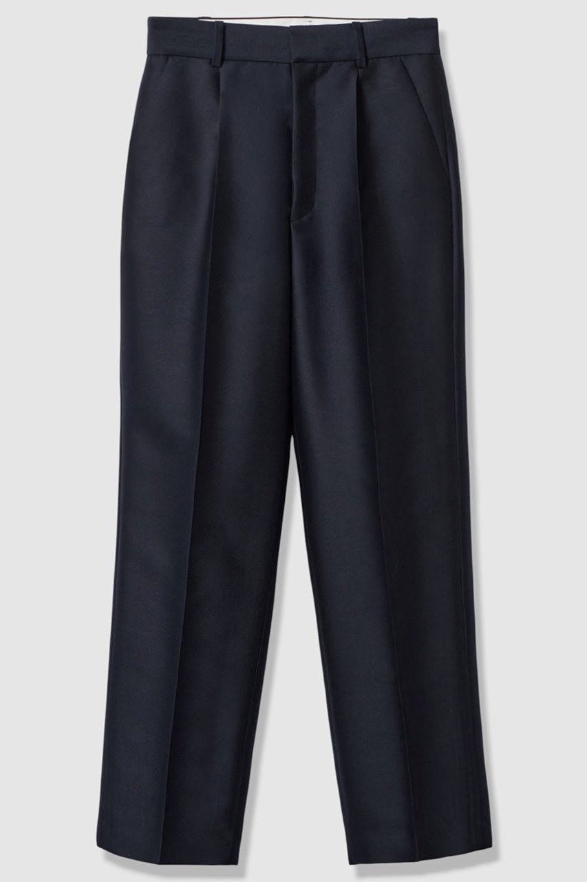 【アルアバイル/allureville】の【LOULOU WILLOUGHBY】シルクウールツイルタックパンツ インテリア・キッズ・メンズ・レディースファッション・服の通販 founy(ファニー) ファッション Fashion レディースファッション Fashion for Women パンツ Pants & Trousers 2025年 2025 2025-2026秋冬・A/W Autumn/Winter 2025–26 AW25–26 ウォーム Warm Fabric シルク Silk, 100% Silk シンプル Simple, Minimal センター Center, Center Line A/W・秋冬 Autumn/Winter ネイビー|ID: prp329100004762913 ipo3291000000034473232