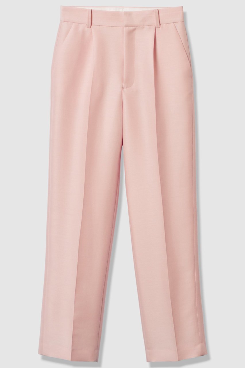 【アルアバイル/allureville】の【LOULOU WILLOUGHBY】シルクウールツイルタックパンツ 人気、トレンドファッション・服の通販 founy(ファニー) 　ファッション　Fashion　レディースファッション　Fashion for Women　パンツ　Pants & Trousers　2026年　2026　ウォーム　Warm Fabric　シルク　Silk, 100% Silk　シンプル　Simple, Minimal　センター　Center, Center Line　夏　Summer　春　Spring　S/S・春夏　SS, Spring/Summer, Warm Season　 other-1|ID: prp329100004762913 ipo3291000000035923713