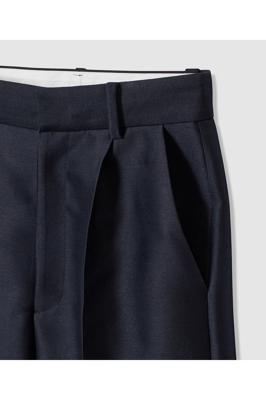 【アルアバイル/allureville】の【LOULOU WILLOUGHBY】シルクウールツイルタックパンツ 人気、トレンドファッション・服の通販 founy(ファニー) 　ファッション　Fashion　レディースファッション　Fashion for Women　パンツ　Pants & Trousers　2026年　2026　ウォーム　Warm Fabric　シルク　Silk, 100% Silk　シンプル　Simple, Minimal　センター　Center, Center Line　夏　Summer　春　Spring　S/S・春夏　SS, Spring/Summer, Warm Season　other-3|ID: prp329100004762913 ipo3291000000035923717