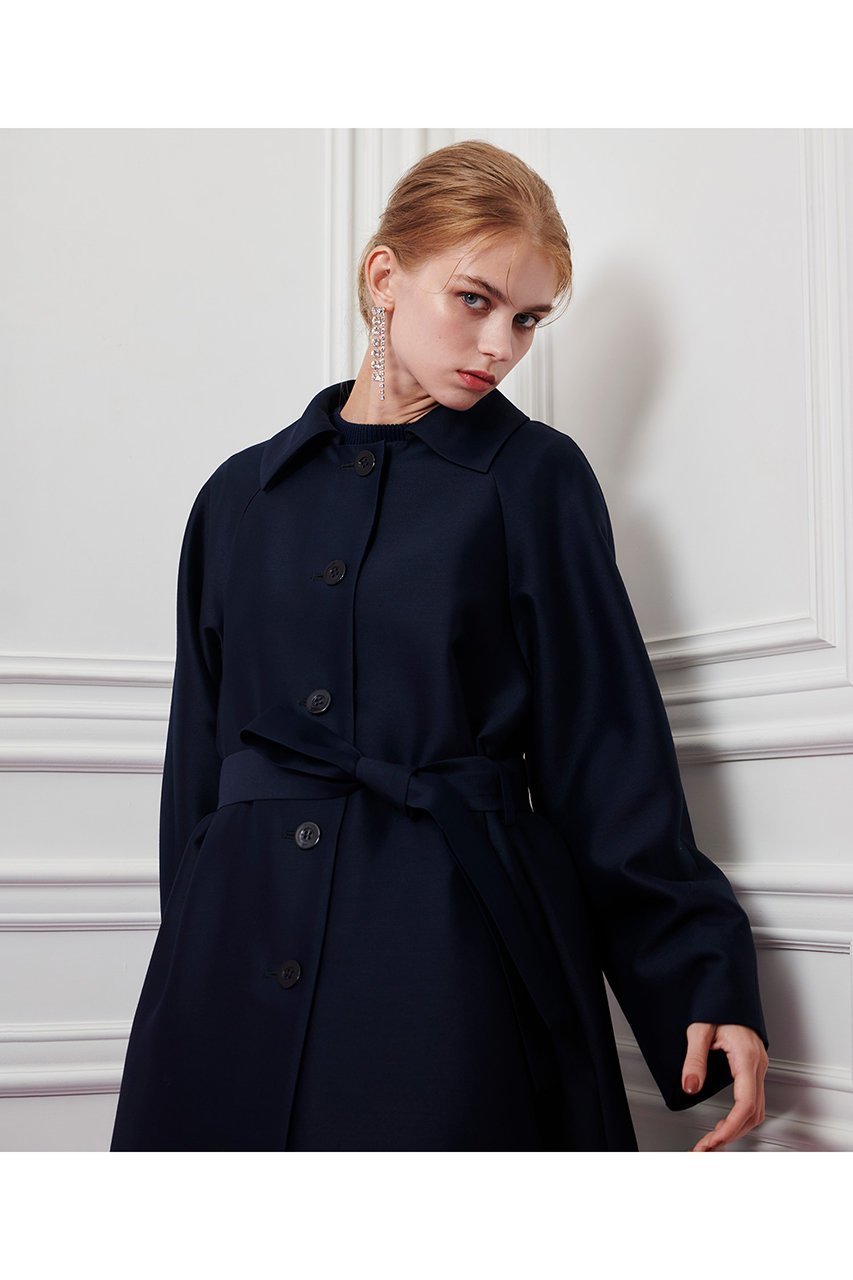 【アルアバイル/allureville】の【LOULOU WILLOUGHBY】シルクウールツイルロングコート 人気、トレンドファッション・服の通販 founy(ファニー) ファッション Fashion レディースファッション Fashion for Women アウター Coat / Outerwear Collection コート・ロングコート・ピーコート Long Coats, Peacoats & More 2025年 2025 2025-2026秋冬・A/W Autumn/Winter 2025–26 AW25–26 シルク Silk, 100% Silk トレンド Trend, Trending Now モダン Modern, Contemporary ロング Long, Long-Length A/W・秋冬 Autumn/Winter other-8|ID: prp329100004762914 ipo3291000000034473249