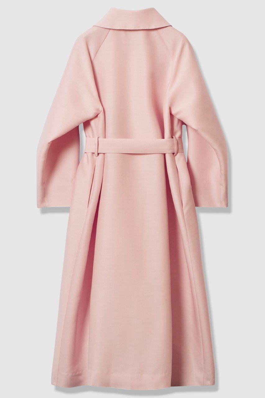 【アルアバイル/allureville】の【LOULOU WILLOUGHBY】シルクウールツイルロングコート 人気、トレンドファッション・服の通販 founy(ファニー) 　ファッション　Fashion　レディースファッション　Fashion for Women　アウター　Coat / Outerwear Collection　コート・ロングコート・ピーコート　Long Coats, Peacoats & More　シルク　Silk, 100% Silk　トレンド　Trend, Trending Now　モダン　Modern, Contemporary　ロング　Long, Long-Length　other-2|ID: prp329100004762914 ipo3291000000036418977