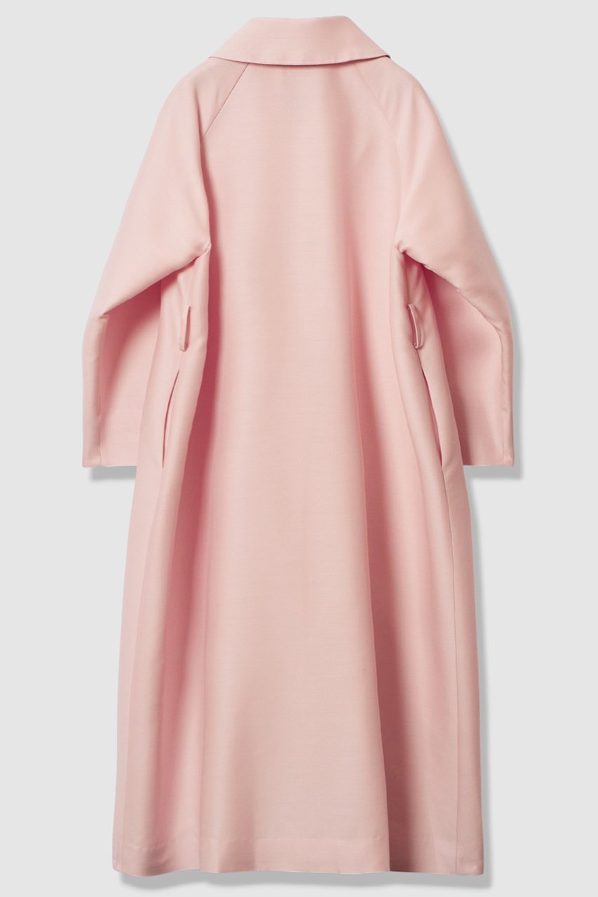 【アルアバイル/allureville】の【LOULOU WILLOUGHBY】シルクウールツイルロングコート 人気、トレンドファッション・服の通販 founy(ファニー) 　ファッション　Fashion　レディースファッション　Fashion for Women　アウター　Coat / Outerwear Collection　コート・ロングコート・ピーコート　Long Coats, Peacoats & More　シルク　Silk, 100% Silk　トレンド　Trend, Trending Now　モダン　Modern, Contemporary　ロング　Long, Long-Length　other-4|ID: prp329100004762914 ipo3291000000036418981