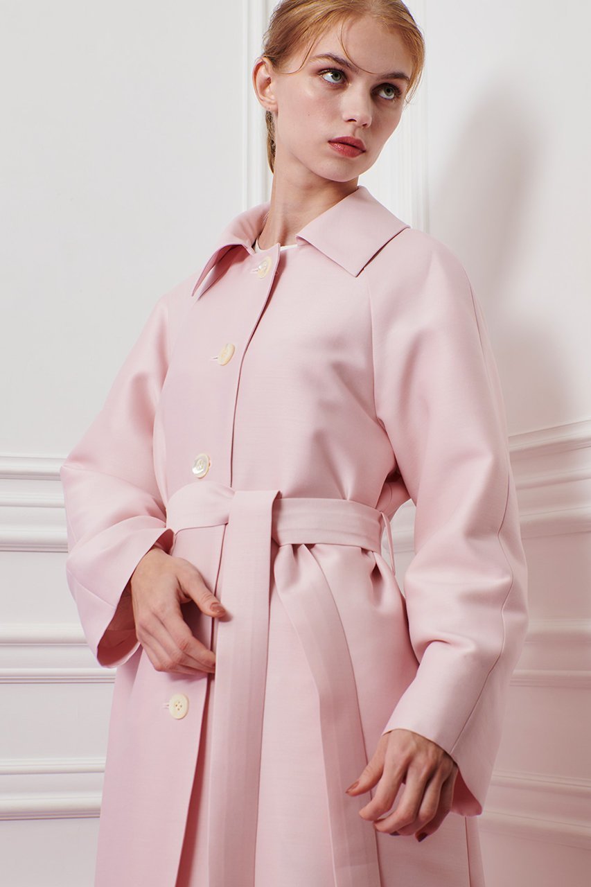 【アルアバイル/allureville】の【LOULOU WILLOUGHBY】シルクウールツイルロングコート 人気、トレンドファッション・服の通販 founy(ファニー) 　ファッション　Fashion　レディースファッション　Fashion for Women　アウター　Coat / Outerwear Collection　コート・ロングコート・ピーコート　Long Coats, Peacoats & More　シルク　Silk, 100% Silk　トレンド　Trend, Trending Now　モダン　Modern, Contemporary　ロング　Long, Long-Length　other-6|ID: prp329100004762914 ipo3291000000036418985