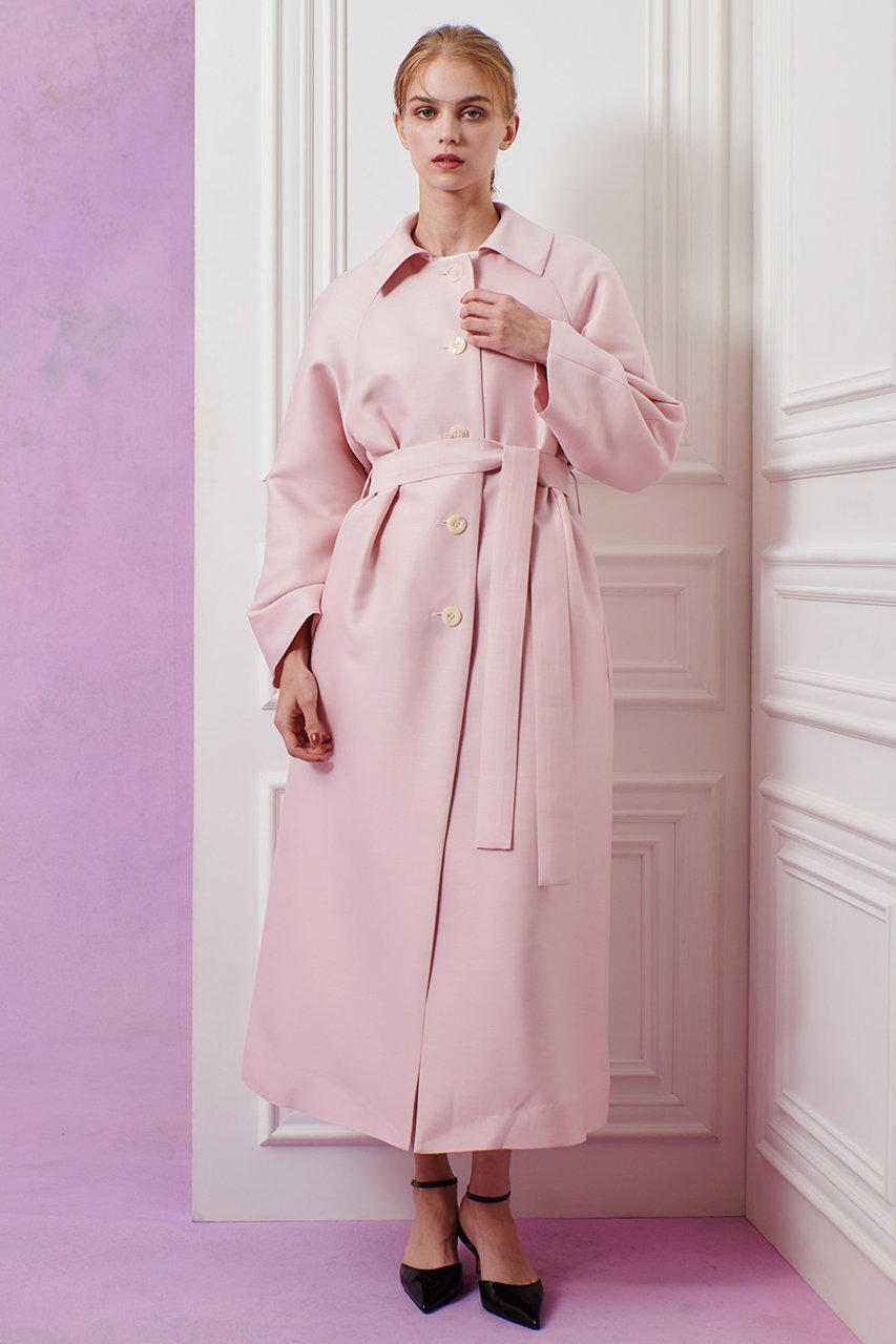 【アルアバイル/allureville】の【LOULOU WILLOUGHBY】シルクウールツイルロングコート 人気、トレンドファッション・服の通販 founy(ファニー) 　ファッション　Fashion　レディースファッション　Fashion for Women　アウター　Coat / Outerwear Collection　コート・ロングコート・ピーコート　Long Coats, Peacoats & More　シルク　Silk, 100% Silk　トレンド　Trend, Trending Now　モダン　Modern, Contemporary　ロング　Long, Long-Length　other-7|ID: prp329100004762914 ipo3291000000036418987