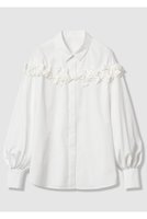 【アルアバイル/allureville】の【LOULOU WILLOUGHBY】メニーリボンパフスリーブシャツ 人気、トレンドファッション・服の通販 founy(ファニー) ファッション Fashion レディースファッション Fashion for Women トップス・カットソー Cut & Sew Tops シャツ・ブラウス・オフィスカジュアル Elegant Blouses & Button-Ups 2025年 2025 2025-2026秋冬・A/W Autumn/Winter 2025–26 AW25–26 スリーブ Sleeve, Long Sleeve / Short Sleeve ロング Long, Long-Length エレガント 上品 Elegant 再入荷 Restock / Back in Stock A/W・秋冬 Autumn/Winter |ID:prp329100004762915