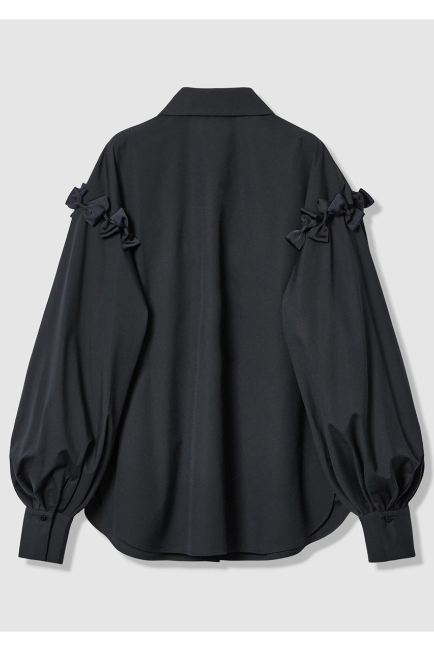 【アルアバイル/allureville】の【LOULOU WILLOUGHBY】メニーリボンパフスリーブシャツ 人気、トレンドファッション・服の通販 founy(ファニー) ファッション Fashion レディースファッション Fashion for Women トップス・カットソー Cut & Sew Tops シャツ・ブラウス・オフィスカジュアル Elegant Blouses & Button-Ups 2025年 2025 2025-2026秋冬・A/W Autumn/Winter 2025–26 AW25–26 スリーブ Sleeve, Long Sleeve / Short Sleeve ロング Long, Long-Length エレガント 上品 Elegant 再入荷 Restock / Back in Stock A/W・秋冬 Autumn/Winter other-2|ID: prp329100004762915 ipo3291000000034473253