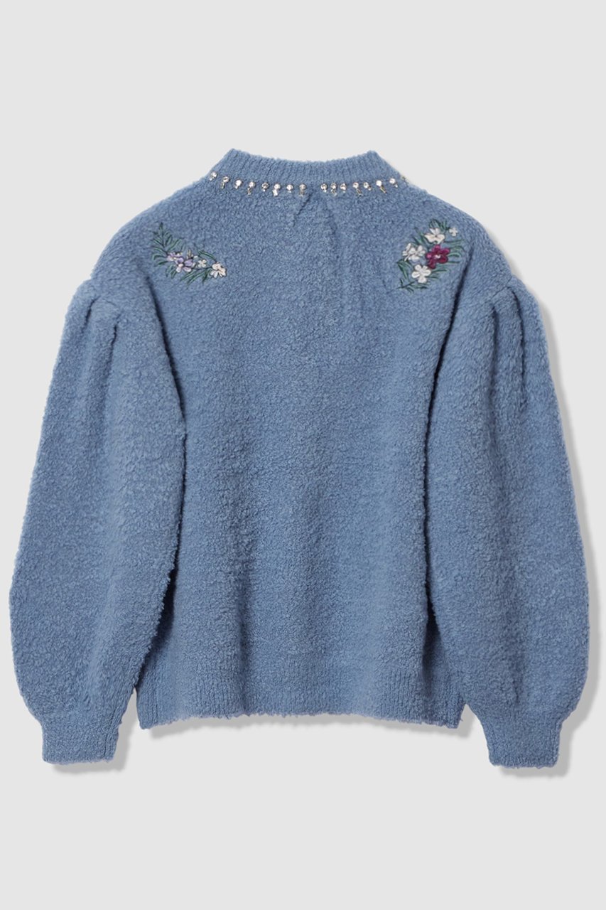 【アルアバイル/allureville】の【LOULOU WILLOUGHBY】フラワーズエンブロイダリーカーディガン 人気、トレンドファッション・服の通販 founy(ファニー) 　ファッション　Fashion　レディースファッション　Fashion for Women　トップス・カットソー　Cut & Sew Tops　ニット　Knit Tops & Sweaters　カーディガン・羽織り　Layered Style Cardigans　2026年　2026　カーディガン　Cardigan, Knitwear　ビジュー　Bijou, Jewel-like Accent　フェミニン　Feminine, Girly　ミドル　Middle Length, Mid Height　エレガント 上品　Elegant　夏　Summer　春　Spring　S/S・春夏　SS, Spring/Summer, Warm Season　other-3|ID: prp329100004762916 ipo3291000000034745375