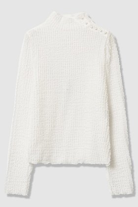 【アルアバイル/allureville】 【LOULOU WILLOUGHBY】ティアードラッセルプルオーバー人気、トレンドファッション・服の通販 founy(ファニー) ファッション Fashion レディースファッション Fashion for Women トップス・カットソー Cut & Sew Tops シャツ・ブラウス・オフィスカジュアル Elegant Blouses & Button-Ups ロングTシャツ・Tシャツ Longline T-Shirts & Tees カジュアルプルオーバー・ニットトップス Pullovers & Knit Tops / Casual Pullovers カットソー・ベーシックTシャツ Cut-and-Sewn Tops / Stretch Tees & Basics 2025年 2025 2025-2026秋冬・A/W Autumn/Winter 2025–26 AW25–26 インナー Innerwear シンプル Simple, Minimal ジャカード/ジャガード Jacquard, Woven Pattern スリーブ Sleeve, Long Sleeve / Short Sleeve パール Pearl, Pearl Accent ラッセル Raschel, Raschel Lace ロング Long, Long-Length エレガント 上品 Elegant A/W・秋冬 Autumn/Winter |ID:prp329100004762918