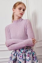 【アルアバイル/allureville】の【LOULOU WILLOUGHBY】ティアードラッセルプルオーバー 人気、トレンドファッション・服の通販 founy(ファニー) ファッション Fashion レディースファッション Fashion for Women トップス・カットソー Cut & Sew Tops シャツ・ブラウス・オフィスカジュアル Elegant Blouses & Button-Ups ロングTシャツ・Tシャツ Longline T-Shirts & Tees カジュアルプルオーバー・ニットトップス Pullovers & Knit Tops / Casual Pullovers カットソー・ベーシックTシャツ Cut-and-Sewn Tops / Stretch Tees & Basics 2025年 2025 2025-2026秋冬・A/W Autumn/Winter 2025–26 AW25–26 インナー Innerwear シンプル Simple, Minimal ジャカード/ジャガード Jacquard, Woven Pattern スリーブ Sleeve, Long Sleeve / Short Sleeve パール Pearl, Pearl Accent ラッセル Raschel, Raschel Lace ロング Long, Long-Length エレガント 上品 Elegant A/W・秋冬 Autumn/Winter thumbnail ピンク|ID: prp329100004762918 ipo3291000000034473273