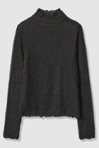 【アルアバイル/allureville】の【LOULOU WILLOUGHBY】ティアードラッセルプルオーバー 人気、トレンドファッション・服の通販 founy(ファニー) ファッション Fashion レディースファッション Fashion for Women トップス・カットソー Cut & Sew Tops シャツ・ブラウス・オフィスカジュアル Elegant Blouses & Button-Ups ロングTシャツ・Tシャツ Longline T-Shirts & Tees カジュアルプルオーバー・ニットトップス Pullovers & Knit Tops / Casual Pullovers カットソー・ベーシックTシャツ Cut-and-Sewn Tops / Stretch Tees & Basics 2025年 2025 2025-2026秋冬・A/W Autumn/Winter 2025–26 AW25–26 インナー Innerwear シンプル Simple, Minimal ジャカード/ジャガード Jacquard, Woven Pattern スリーブ Sleeve, Long Sleeve / Short Sleeve パール Pearl, Pearl Accent ラッセル Raschel, Raschel Lace ロング Long, Long-Length エレガント 上品 Elegant A/W・秋冬 Autumn/Winter thumbnail ブラック|ID: prp329100004762918 ipo3291000000034473274