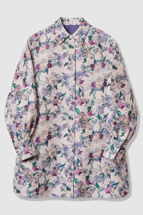 【アルアバイル/allureville】の【LOULOU WILLOUGHBY】LIMONTAフラワーJQシャツワンピース 人気、トレンドファッション・服の通販 founy(ファニー) ファッション Fashion レディースファッション Fashion for Women ワンピース Dresses シャツワンピース / 1枚で着映えコーデ Shirt Dresses チュニック Tunic Tops & Dresses 2026年 2026 イタリア Italy ジャカード／ジャガード Jacquard, Woven Pattern チュニック Tunic, Long Top フラワー Flower, Floral エレガント 上品 Elegant 夏 Summer 春 Spring S/S・春夏 SS, Spring/Summer, Warm Season 羽織 Haori, Light Jacket |ID:prp329100004762919