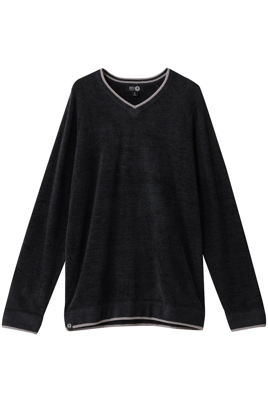 【ベアフット ドリームズ/BAREFOOT DREAMS / MEN】の【MEN】コージーシックウルトラライト Vネック プルオーバー インテリア・キッズ・メンズ・レディースファッション・服の通販 founy(ファニー) 　ファッション　Fashion　メンズファッション　Fashion for Men　トップス・カットソー　Cut & Sew Tops　ニット・セーター / 定番トップス　Knit Tops & Sweaters　インナー　Innerwear　クラシック　Classic, Timeless Style　ジャケット　Jacket, Outerwear　フィット　Fit, Slim Fit　モダン　Modern, Contemporary　レギュラー　Regular, Standard Fit　エレガント 上品　Elegant　ブラック|ID: prp329100004762920 ipo3291000000036137137