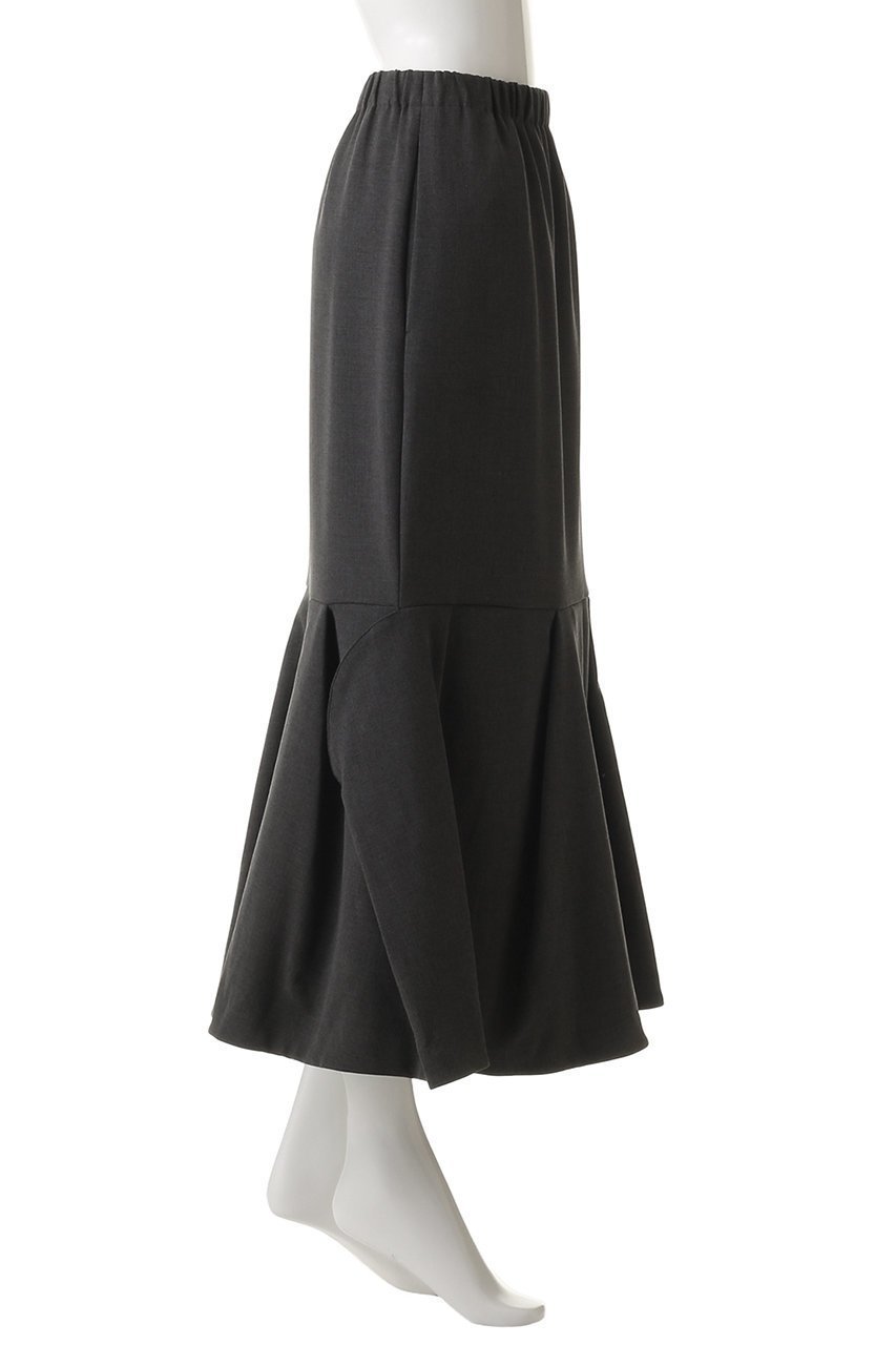 【エンフォルド/ENFOLD】のKEY-HOLE SKIRT 人気、トレンドファッション・服の通販 founy(ファニー) 　ファッション　Fashion　レディースファッション　Fashion for Women　スカート　Skirts　ロングスカート　Long Skirts / Maxi & Midi Skirts　おすすめ　Recommended / Our Picks　サークル　Circle, Round Design　ストレッチ　Stretch, Stretchy Fabric　チュニック　Tunic, Long Top　バランス　Balance, Style Balance　フレア　Flare, Flared　ロング　Long, Long-Length　切替　Switching, Contrast Panel　定番　Standard, Basic Item　other-3|ID: prp329100004762924 ipo3291000000034674117