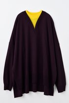 【エンフォルド/ENFOLD】の【11/12 12:00販売開始】HIGH-GAUGE LAYERED-PULLOVER ボルドー|ID: prp329100004762925 ipo3291000000034473410