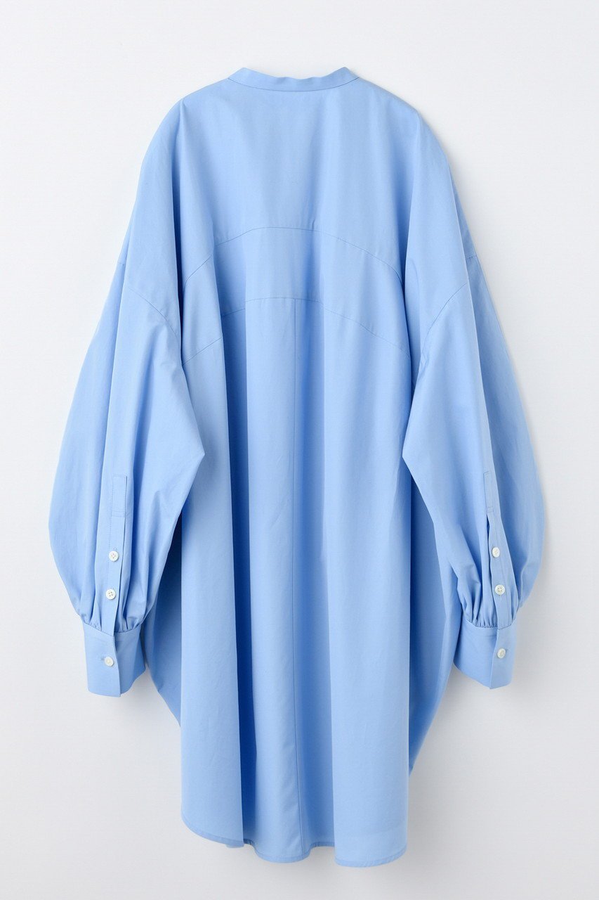 【エンフォルド/ENFOLD】の【11/12 12:00販売開始】CIRCLE TUNIC-SHIRT 人気、トレンドファッション・服の通販 founy(ファニー) 　ファッション　Fashion　レディースファッション　Fashion for Women　トップス・カットソー　Cut & Sew Tops　シャツ・ブラウス・オフィスカジュアル　Elegant Blouses & Button-Ups　ロングTシャツ・Tシャツ　Longline T-Shirts & Tees　カットソー・ベーシックTシャツ　Cut-and-Sewn Tops / Stretch Tees & Basics　サークル　Circle, Round Design　スリーブ　Sleeve, Long Sleeve / Short Sleeve　タイプライター　Typewriter Fabric, Crisp Cotton　チュニック　Tunic, Long Top　ドレープ　Drape, Draping Fabric　パターン　Pattern, Design Print　フォルム　Silhouette, Form　ベスト　Vest, Waistcoat　ロング　Long, Long-Length　エレガント 上品　Elegant　切替　Switching, Contrast Panel　定番　Standard, Basic Item　新作・新入荷　New Arrivals / New In　other-2|ID: prp329100004762927 ipo3291000000034473418