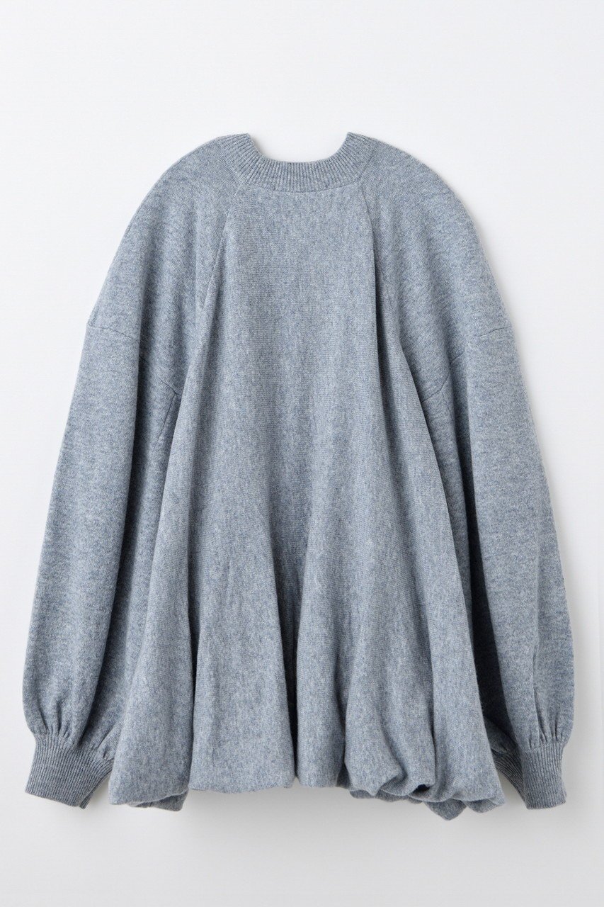 【エンフォルド/ENFOLD】の【11/12 12:00販売開始】BALLOON KNIT PULLOVER 人気、トレンドファッション・服の通販 founy(ファニー) 　ファッション　Fashion　レディースファッション　Fashion for Women　トップス・カットソー　Cut & Sew Tops　ニット　Knit Tops & Sweaters　カジュアルプルオーバー・ニットトップス　Pullovers & Knit Tops / Casual Pullovers　おすすめ　Recommended / Our Picks　クッション　Cushion, Throw Pillow　バルーン　Balloon, Balloon Silhouette　フォルム　Silhouette, Form　ワイド　Wide, Wide Fit　新作・新入荷　New Arrivals / New In　other-2|ID: prp329100004762928 ipo3291000000034473422