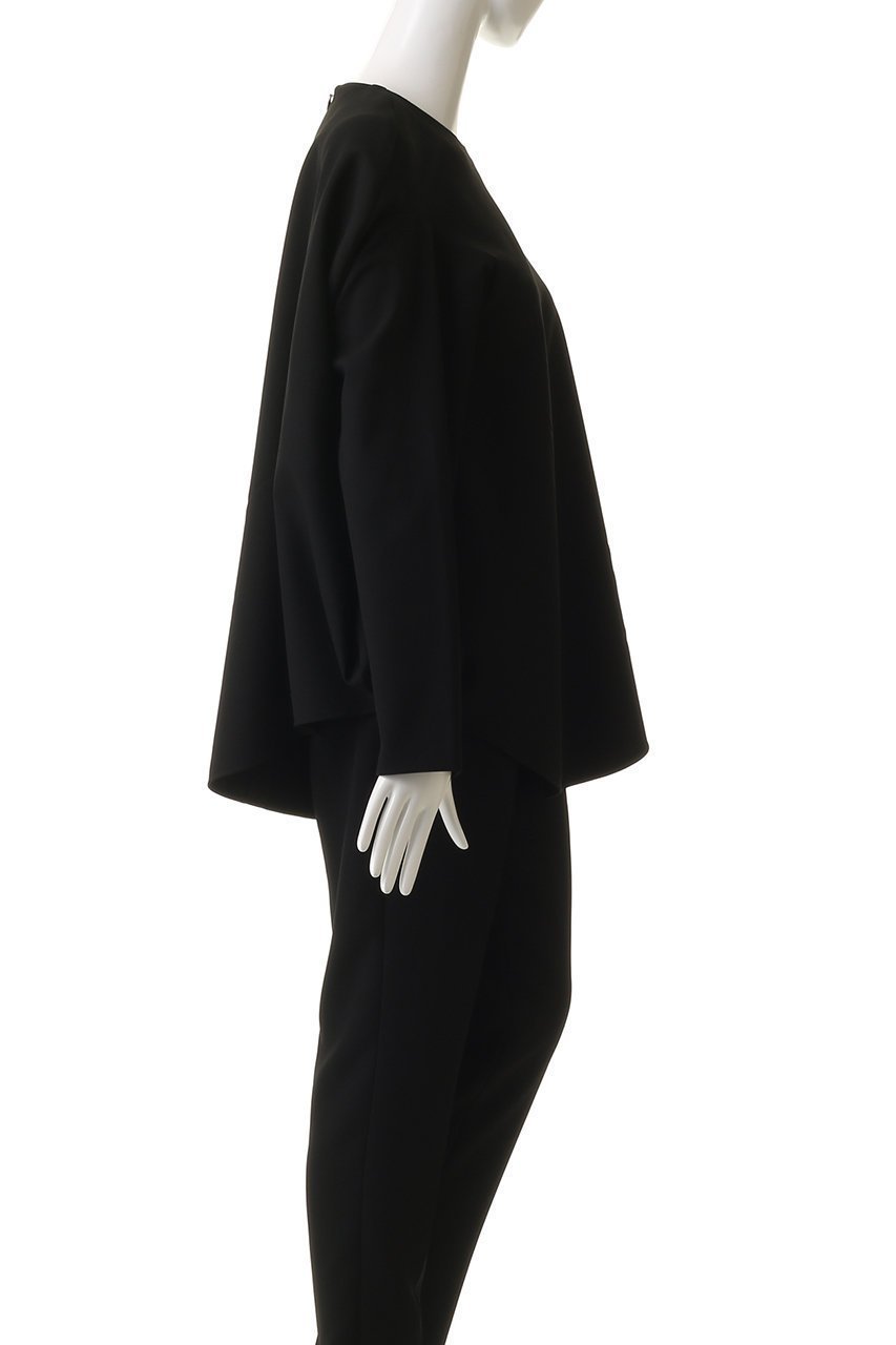 【エンフォルド/ENFOLD】のCURVED-FORM PULLOVER 人気、トレンドファッション・服の通販 founy(ファニー) 　ファッション　Fashion　レディースファッション　Fashion for Women　トップス・カットソー　Cut & Sew Tops　シャツ・ブラウス・オフィスカジュアル　Elegant Blouses & Button-Ups　レディースパーカー・カジュアルフーディー　Casual Hoodies & Sweatshirts　ロングTシャツ・Tシャツ　Longline T-Shirts & Tees　カジュアルプルオーバー・ニットトップス　Pullovers & Knit Tops / Casual Pullovers　スウェット・クルーネックトップス　Sweatshirts & Crewnecks / Relaxed Fit Sweat Tops　カットソー・ベーシックTシャツ　Cut-and-Sewn Tops / Stretch Tees & Basics　ストレッチ　Stretch, Stretchy Fabric　ドレープ　Drape, Draping Fabric　フォルム　Silhouette, Form　今季　This Season, Current Season　定番　Standard, Basic Item　other-3|ID: prp329100004762930 ipo3291000000034836088