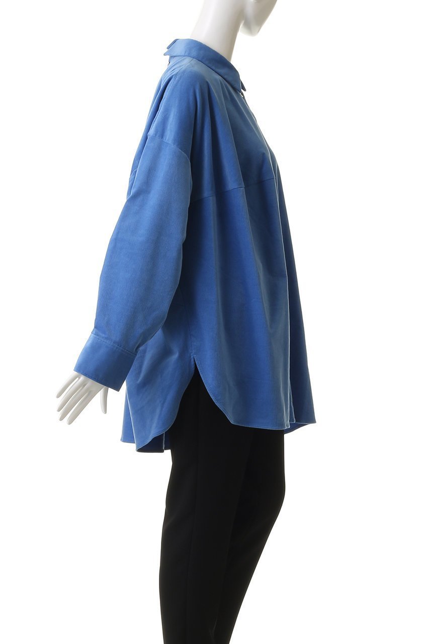 【ナゴンスタンス/nagonstans】のunbalance shirt 人気、トレンドファッション・服の通販 founy(ファニー) 　ファッション　Fashion　レディースファッション　Fashion for Women　トップス・カットソー　Cut & Sew Tops　シャツ・ブラウス・オフィスカジュアル　Elegant Blouses & Button-Ups　インナー　Innerwear　コーデュロイ　Corduroy, Cord Fabric　スリーブ　Sleeve, Long Sleeve / Short Sleeve　バランス　Balance, Style Balance　ロング　Long, Long-Length　軽量　Lightweight, Ultra Light　other-3|ID: prp329100004762934 ipo3291000000034674132