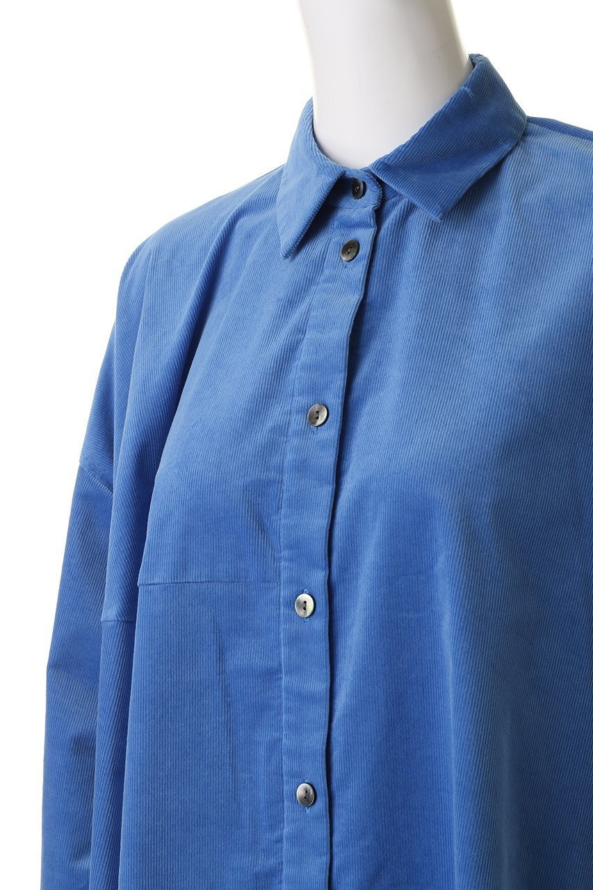 【ナゴンスタンス/nagonstans】のunbalance shirt 人気、トレンドファッション・服の通販 founy(ファニー) 　ファッション　Fashion　レディースファッション　Fashion for Women　トップス・カットソー　Cut & Sew Tops　シャツ・ブラウス・オフィスカジュアル　Elegant Blouses & Button-Ups　インナー　Innerwear　コーデュロイ　Corduroy, Cord Fabric　スリーブ　Sleeve, Long Sleeve / Short Sleeve　バランス　Balance, Style Balance　ロング　Long, Long-Length　軽量　Lightweight, Ultra Light　other-5|ID: prp329100004762934 ipo3291000000034674134