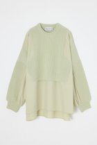 【ナゴンスタンス/nagonstans】の【11/12 12:00販売開始】mix knit appliqu pullover Sand|ID: prp329100004762936 ipo3291000000034473454