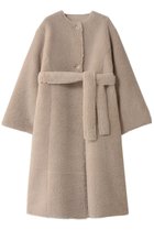 【リナージオ/LIGNAGGIO】のラム風 ボアタイプコート ベージュ|ID: prp329100004763587 ipo3291000000034483448