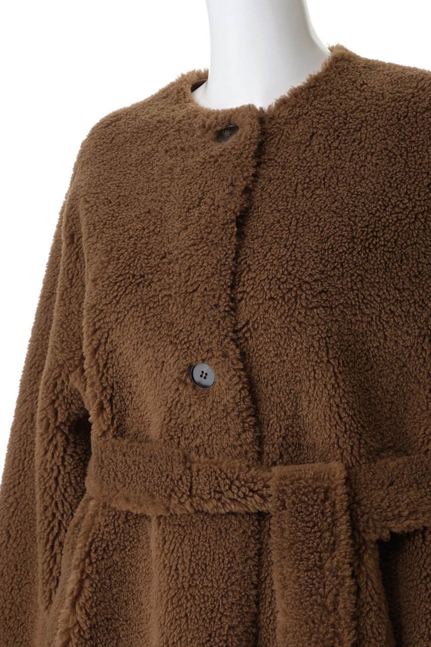 【リナージオ/LIGNAGGIO】のラム風 ボアタイプコート 人気、トレンドファッション・服の通販 founy(ファニー) ファッション Fashion レディースファッション Fashion for Women アウター Coat / Outerwear Collection コート・ロングコート・ピーコート Long Coats, Peacoats & More ショート Short, Short Length リュクス Luxury, Elegant, High-End, Chic ロング Long, Long-Length 新作・新入荷 New Arrivals / New In A/W・秋冬 Autumn/Winter other-5|ID: prp329100004763587 ipo3291000000034483452